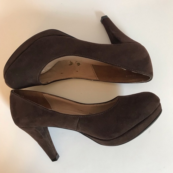 lady paulina Shoes Lady Paulina Womens Brown Velvet Heels Size 75